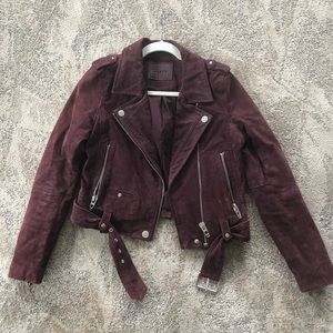 Blank NYC Suede Leather Jacket